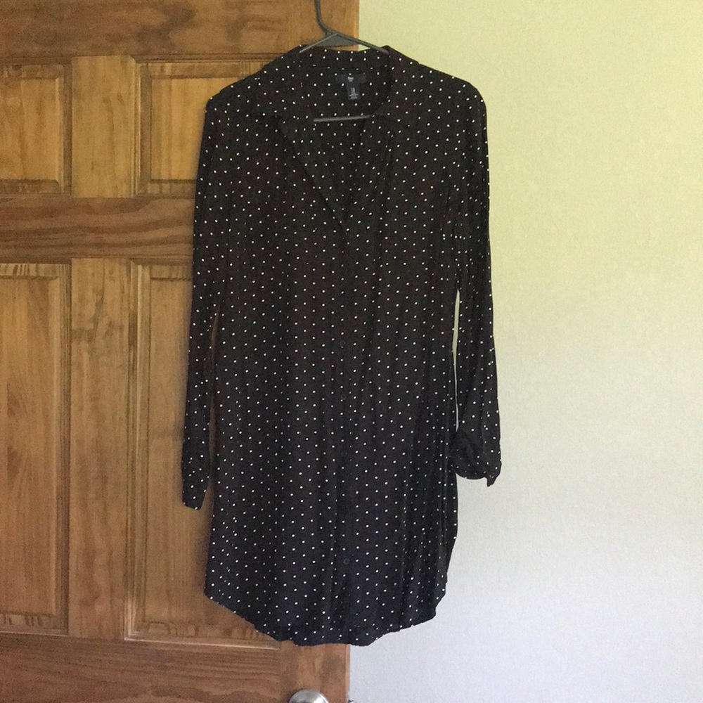 GAP button up dress